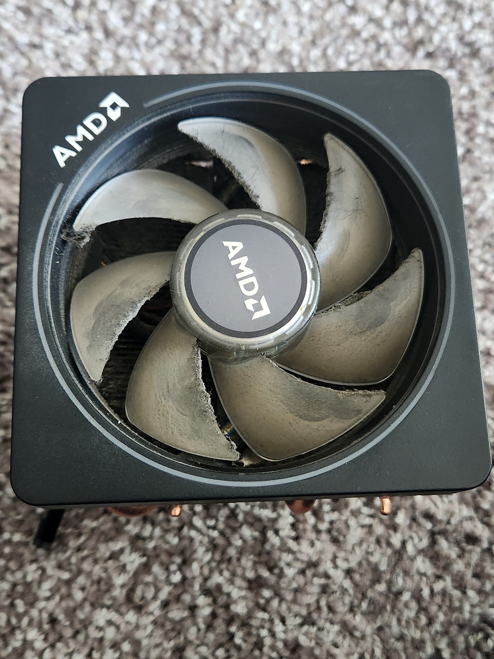 AMD CPU Fan Heatsink Cooler Computer Component